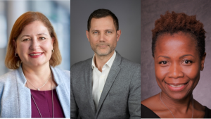 Paula Theus, Senior Director, Purpose and Inclusion at PwC, Jean-Louis Coste, Diversity, Equity & Inclusion Senior Partner at PPG, and Carla MacDonald, Senior Diversity, Equity & Inclusion Strategy Consultant at Wells Fargo, discuss executive fairness committees